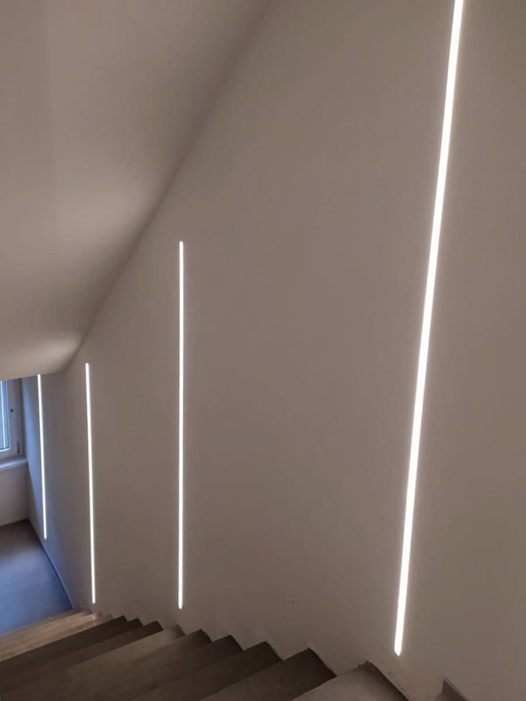 Illuminazione interna casa privata